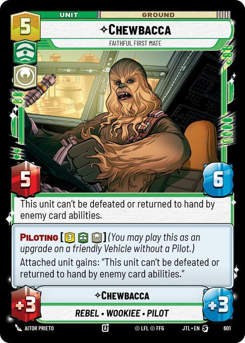 Chewbacca - Faithful First Mate (Foil) (601) [Jump to Lightspeed] - for just $0.25! 