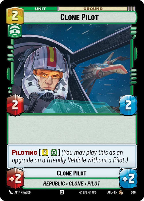 Clone Pilot (Foil) (606) [Jump to Lightspeed] - for just $0.10! 