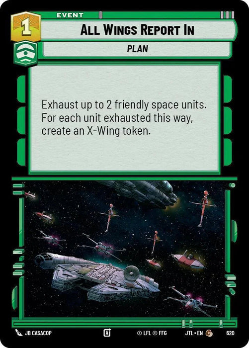 All Wings Report In (Foil) (620) [Jump to Lightspeed] - for just $0.10! 