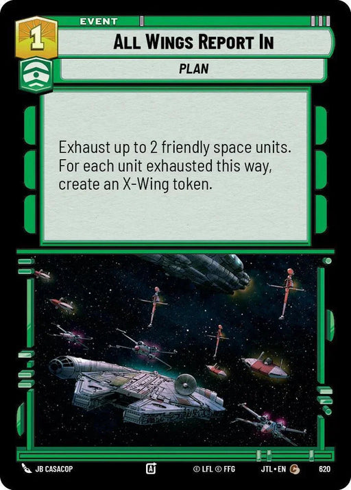 All Wings Report In (Foil) (620) [Jump to Lightspeed] - for just $0.10! 