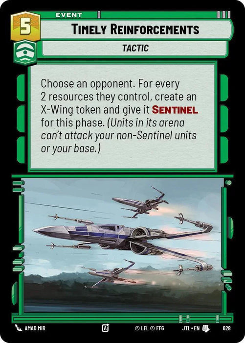 Timely Reinforcements (Foil) (628) [Jump to Lightspeed] - for just $0.10! 