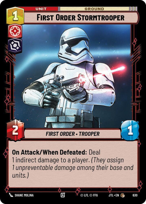 First Order Stormtrooper (Foil) (630) [Jump to Lightspeed] - for just $0.10! 