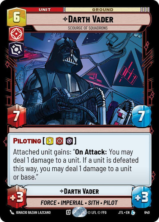 Darth Vader - Scourge of Squadrons (Foil) (640) [Jump to Lightspeed] - for just $3.40! 