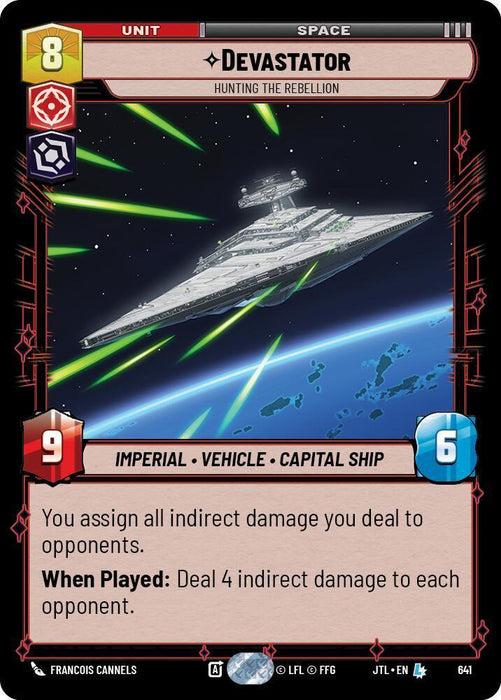 Devastator - Hunting the Rebellion (Foil) (641) [Jump to Lightspeed] - for just $2.55! 