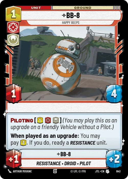 BB-8 - Happy Beeps (Foil) (643) [Jump to Lightspeed] - for just $0.10! 