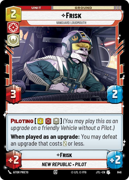 Frisk - Vanguard Loudmouth (Foil) (646) [Jump to Lightspeed] - for just $0.10! 