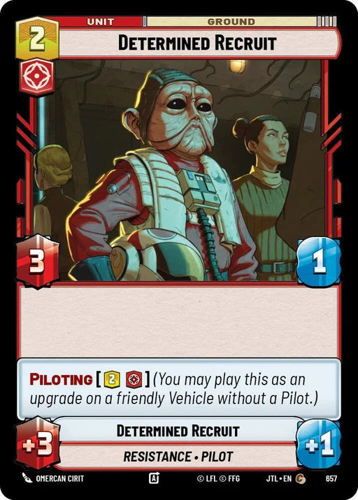 Determined Recruit (Foil) (657) [Jump to Lightspeed] - for just $0.10! 