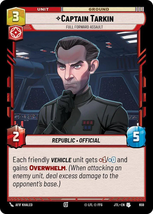 Captain Tarkin - Full Forward Assault (Foil) (659) [Jump to Lightspeed] - for just $0.10! 