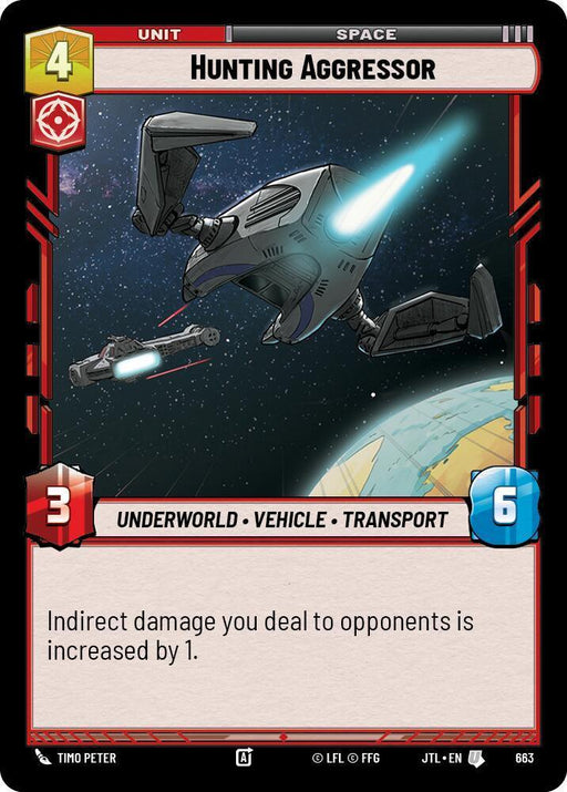 Hunting Aggressor (Foil) (663) [Jump to Lightspeed] - for just $0.10! 