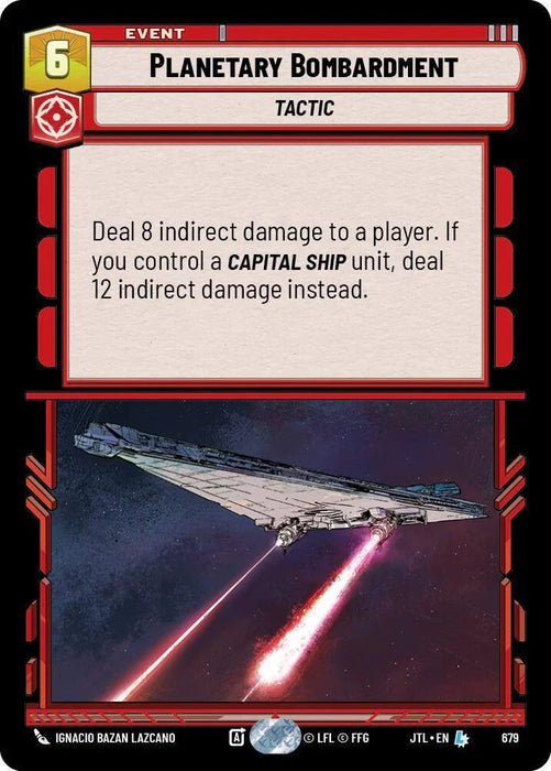 Planetary Bombardment (Foil) (679) [Jump to Lightspeed] - for just $4.45! 