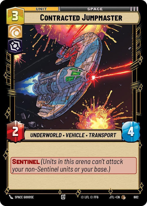 Contracted Jumpmaster (Foil) (682) [Jump to Lightspeed] - for just $0.10! 