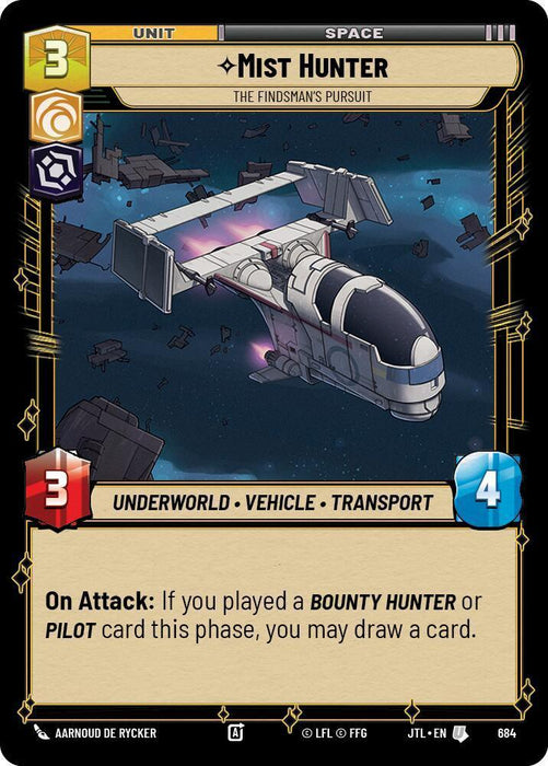 Mist Hunter - The Findsman's Pursuit (Foil) (684) [Jump to Lightspeed] - for just $0.10! 