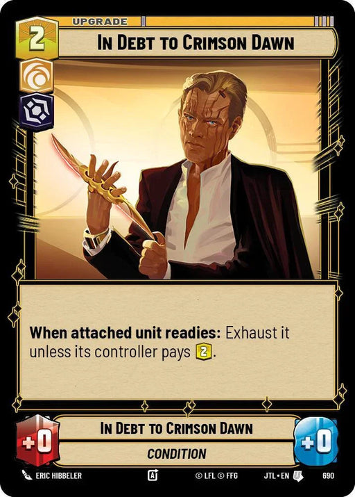 In Debt to Crimson Dawn (Foil) (690) [Jump to Lightspeed] - for just $0.10! 