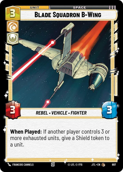 Blade Squadron B-Wing (Foil) (697) [Jump to Lightspeed] - for just $0.10! 