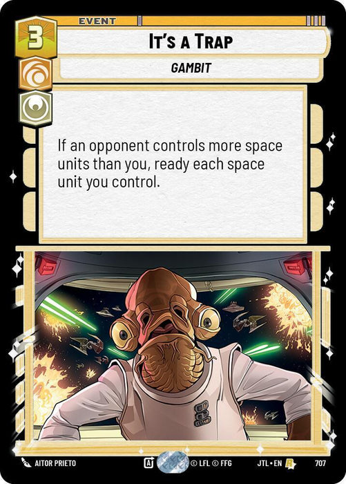 It's a Trap (Foil) (707) [Jump to Lightspeed] - for just $0.10! 