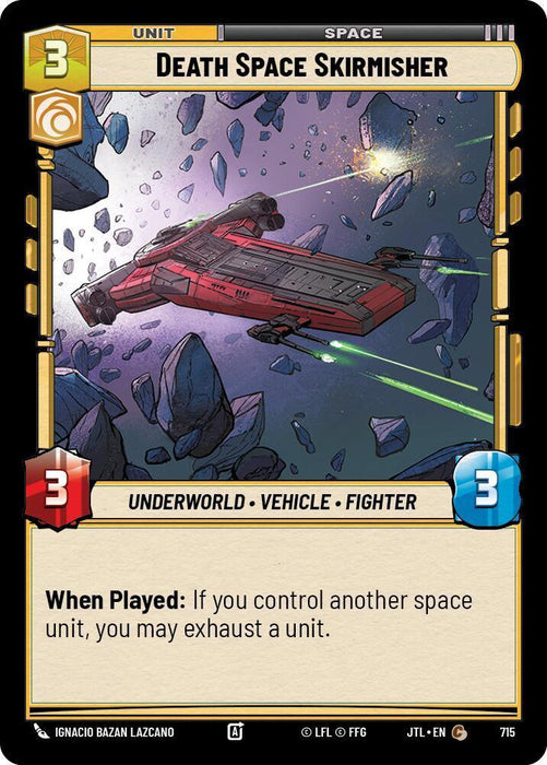 Death Space Skirmisher (Foil) (715) [Jump to Lightspeed] - for just $0.10! 