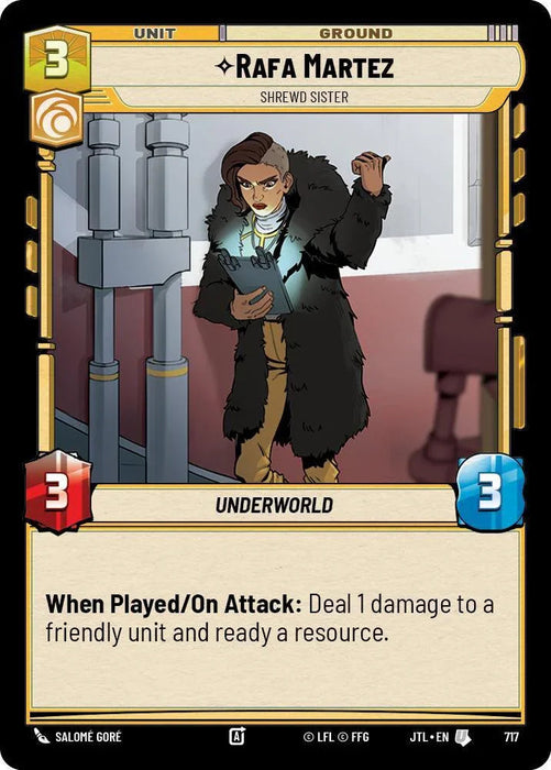 Rafa Martez - Shrewd Sister (Foil) (717) [Jump to Lightspeed] - for just $0.10! 