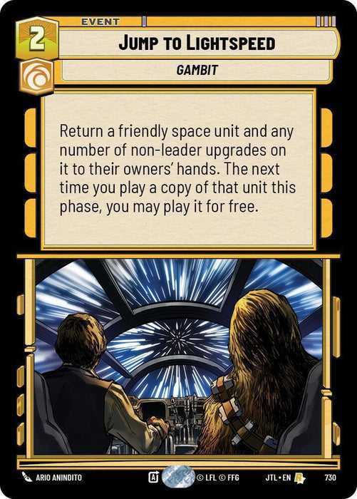 Jump to Lightspeed (Foil) (730) [Jump to Lightspeed] - for just $0.15! 