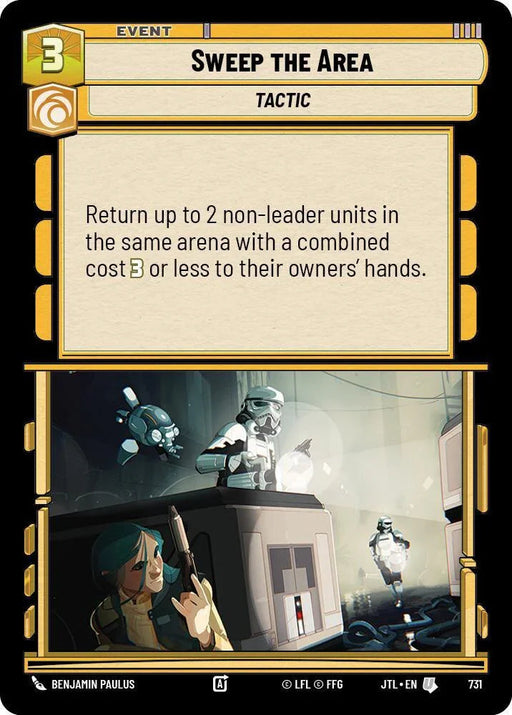 Sweep the Area (Foil) (731) [Jump to Lightspeed] - for just $0.10! 