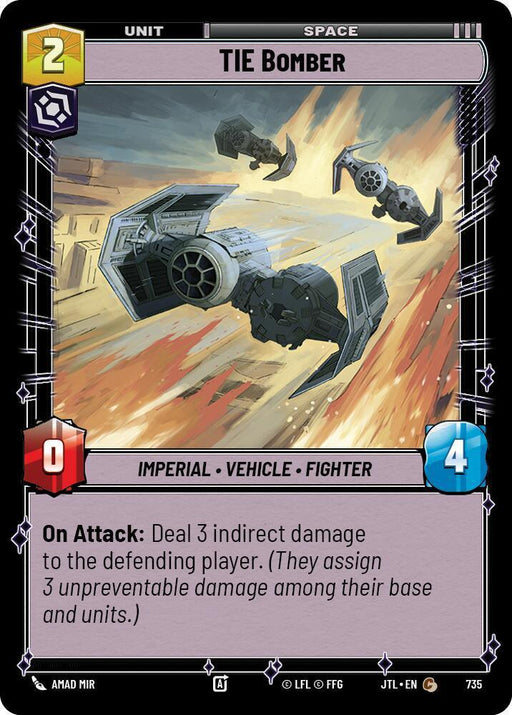 TIE Bomber (Foil) (735) [Jump to Lightspeed] - for just $0.10! 