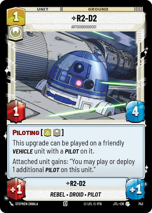 R2-D2 - Artooooooooo! (Foil) (743) [Jump to Lightspeed] - for just $0.20! 