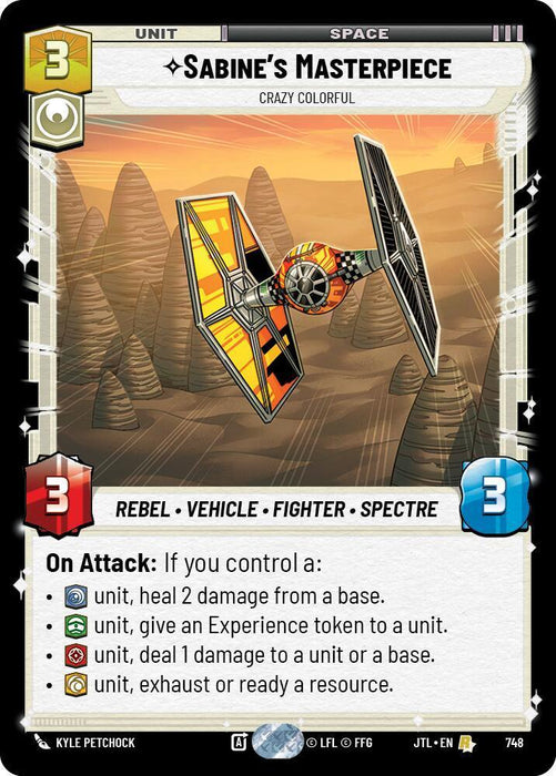 Sabine's Masterpiece - Crazy Colorful (Foil) (748) [Jump to Lightspeed] - for just $3.15! 