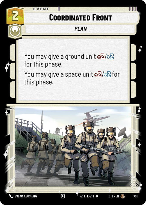 Coordinated Front (Foil) (751) [Jump to Lightspeed] - for just $0.10! 