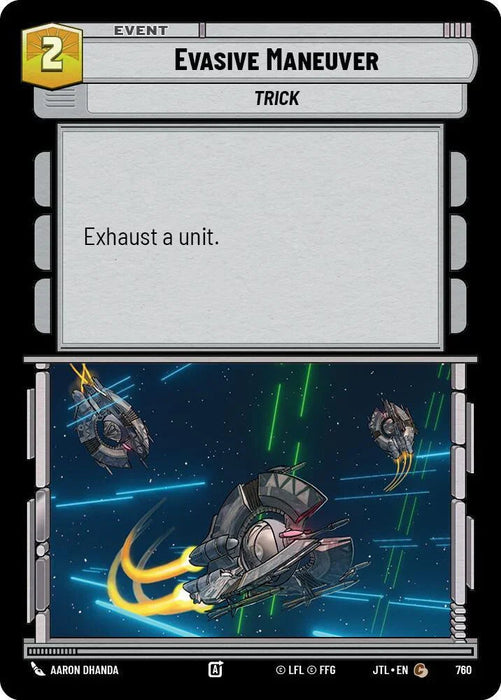 Evasive Maneuver (Foil) (760) [Jump to Lightspeed] - for just $0.10! 