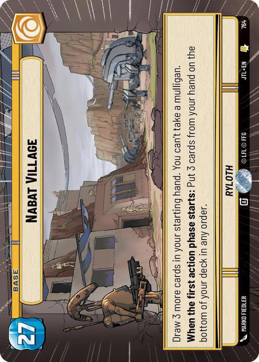 Nabat Village (Hyperspace Foil) (764) [Jump to Lightspeed] - for just $1.35! 