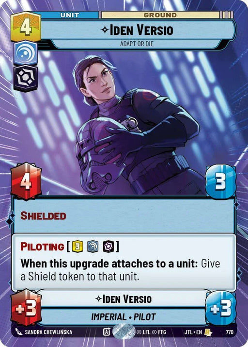 Iden Versio - Adapt or Die (Hyperspace Foil) (770) [Jump to Lightspeed] - for just $1.90! 