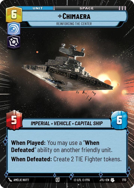 Chimaera - Reinforcing the Center (Hyperspace Foil) (773) [Jump to Lightspeed] - for just $0.55! 