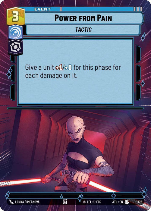 Power from Pain (Hyperspace Foil) (776) [Jump to Lightspeed] - for just $0.15! 