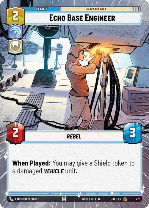 Echo Base Engineer (Hyperspace Foil) (778) [Jump to Lightspeed] - for just $0.10! 