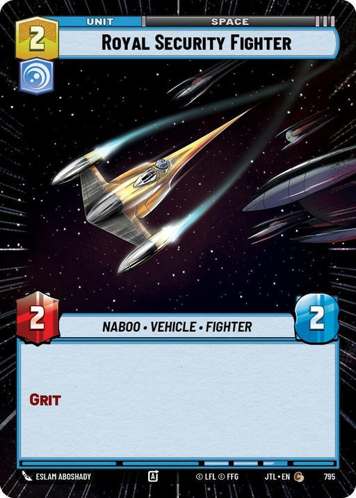 Royal Security Fighter (Hyperspace Foil) (795) [Jump to Lightspeed] - for just $0.10! 