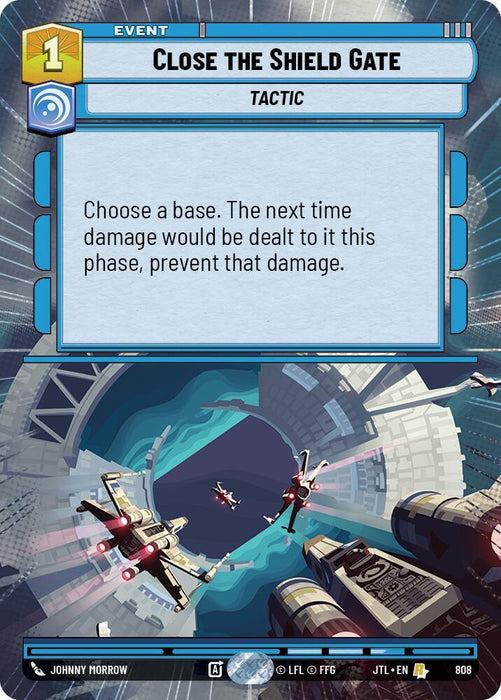 Close the Shield Gate (Hyperspace Foil) (808) [Jump to Lightspeed] - for just $0.75! 