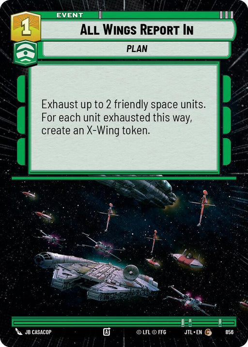 All Wings Report In (Hyperspace Foil) (856) [Jump to Lightspeed] - for just $0.15! 