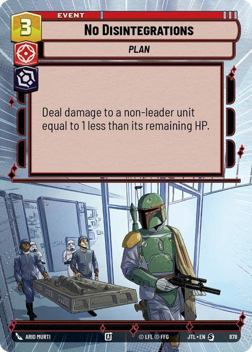 No Disintegrations (Hyperspace Foil) (878) [Jump to Lightspeed] - for just $3.35! 