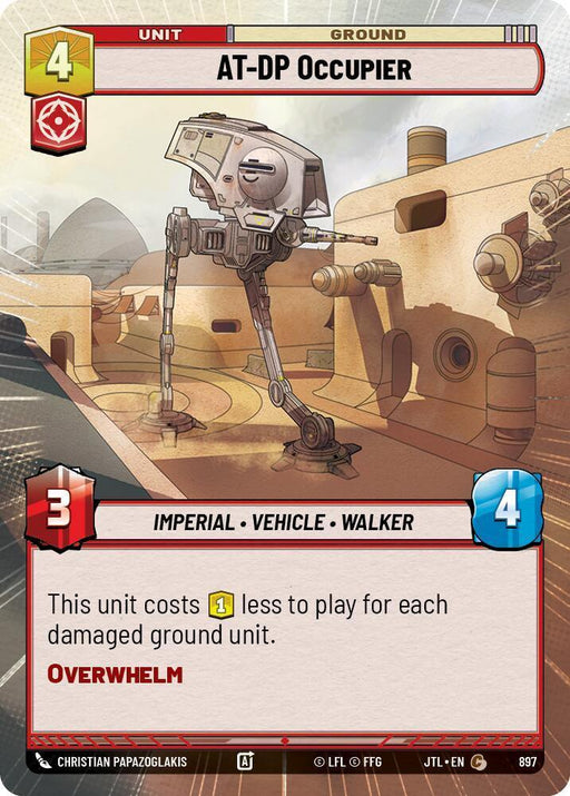 AT-DP Occupier (Hyperspace Foil) (897) [Jump to Lightspeed] - for just $0.10! 