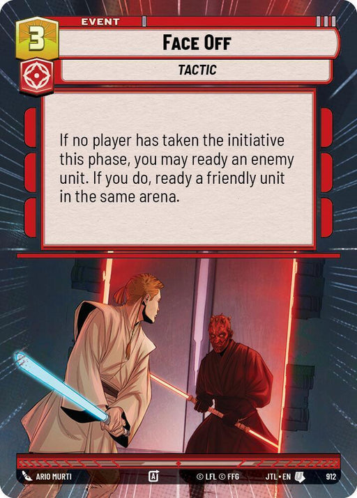 Face Off (Hyperspace Foil) (912) [Jump to Lightspeed] - for just $0.20! 