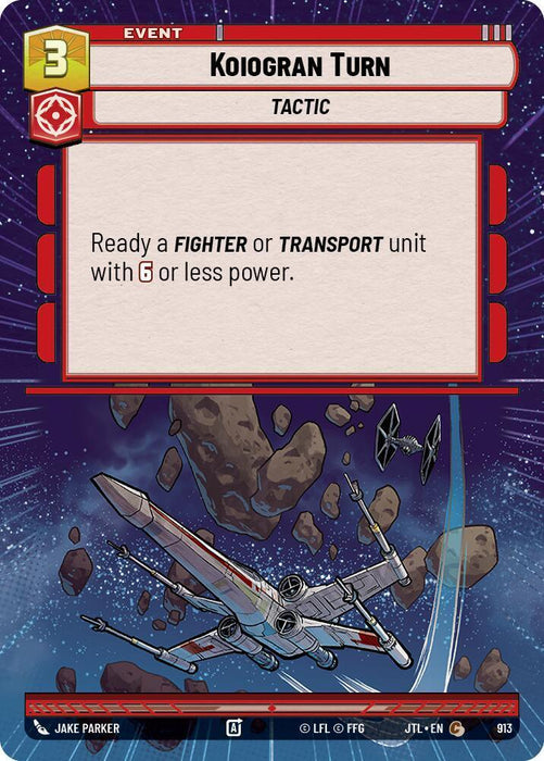 Koiogran Turn (Hyperspace Foil) (913) [Jump to Lightspeed] - for just $0.15! 