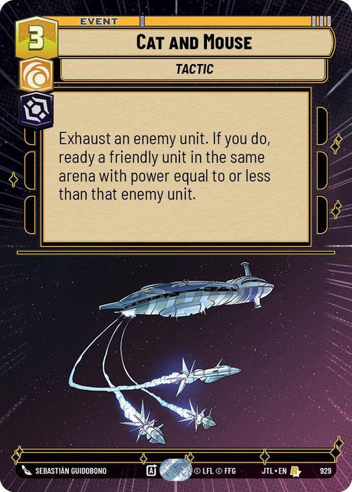 Cat and Mouse (Hyperspace Foil) (929) [Jump to Lightspeed] - for just $0.30! 