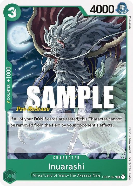 Inuarashi [Paramount War Pre-Release Cards] - for just $0.70! 