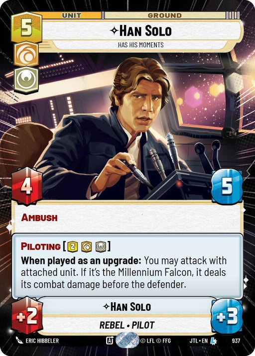 Han Solo - Has His Moments (Hyperspace Foil) (937) [Jump to Lightspeed] - for just $4.05! 