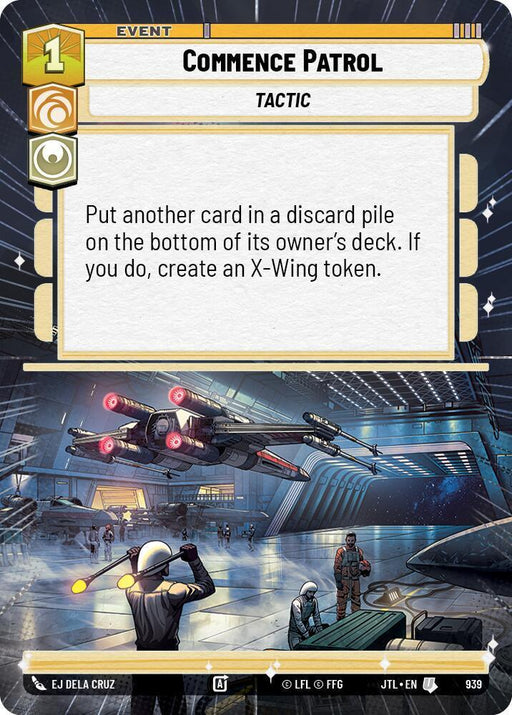 Commence Patrol (Hyperspace Foil) (939) [Jump to Lightspeed] - for just $0.25! 