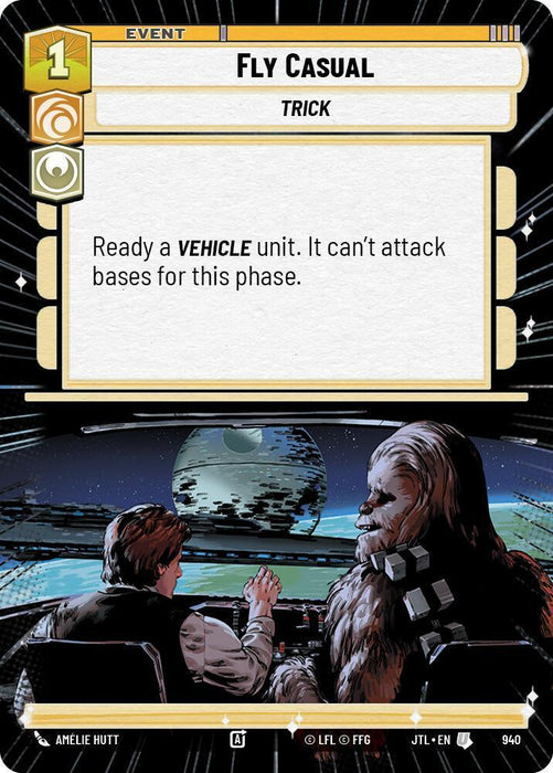 Fly Casual (Hyperspace Foil) (940) [Jump to Lightspeed] - for just $0.15! 