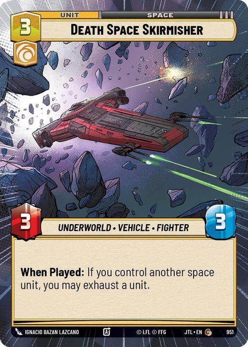 Death Space Skirmisher (Hyperspace Foil) (951) [Jump to Lightspeed] - for just $0.25! 