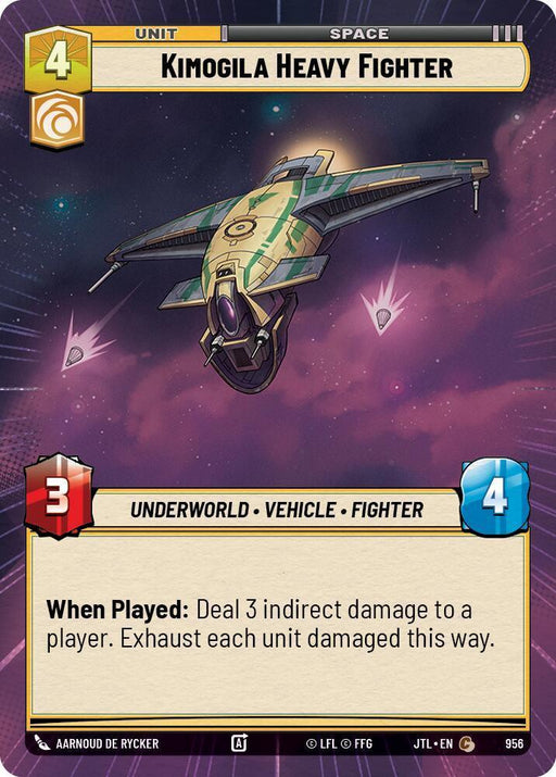 Kimogila Heavy Fighter (Hyperspace Foil) (956) [Jump to Lightspeed] - for just $0.20! 