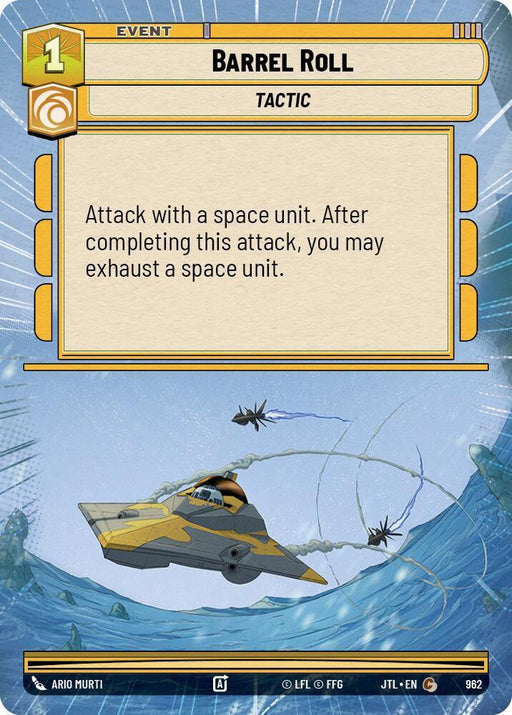 Barrel Roll (Hyperspace Foil) (962) [Jump to Lightspeed] - for just $0.10! 