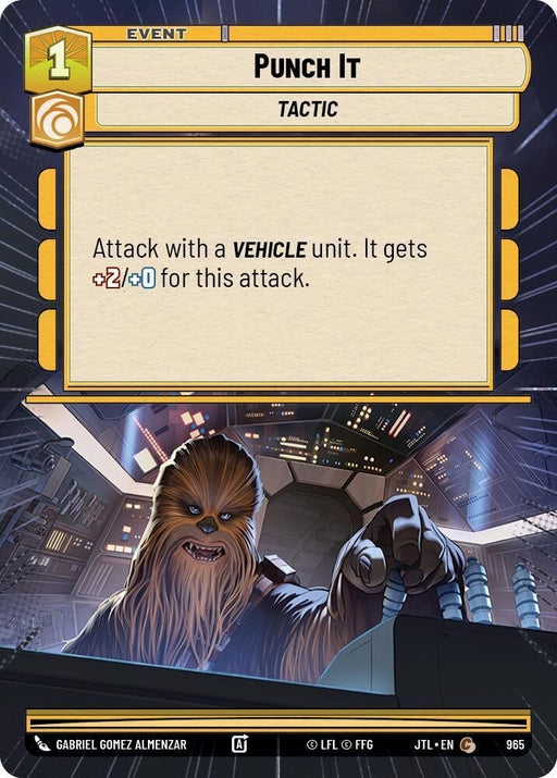 Punch It (Hyperspace Foil) (965) [Jump to Lightspeed] - for just $0.15! 
