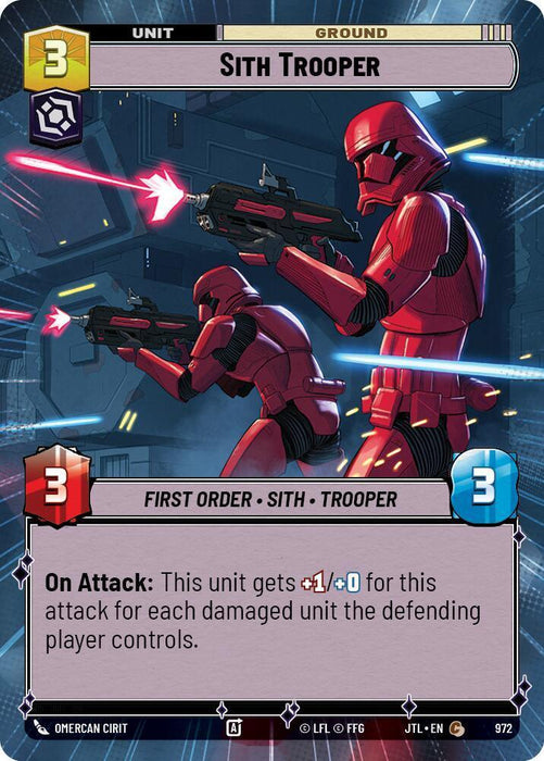 Sith Trooper (Hyperspace Foil) (972) [Jump to Lightspeed] - for just $0.20! 